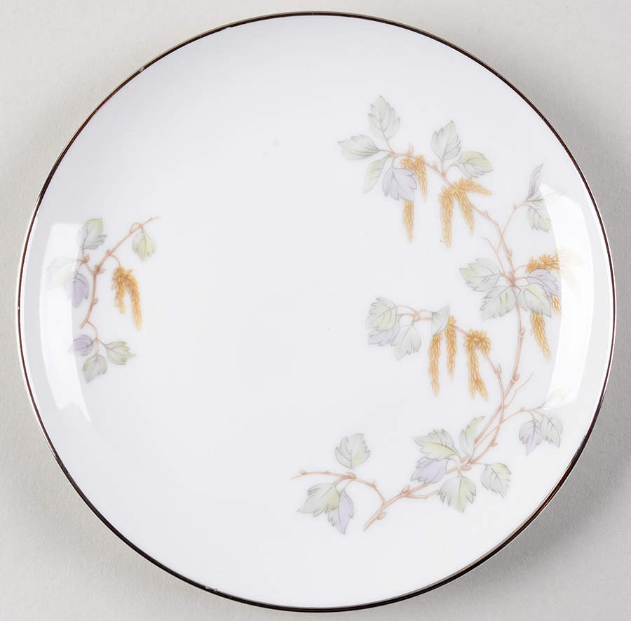 Birch Blossoms (Gold Trim) Bread & Butter Plate by Franconia-Krautheim & Adelburg-1