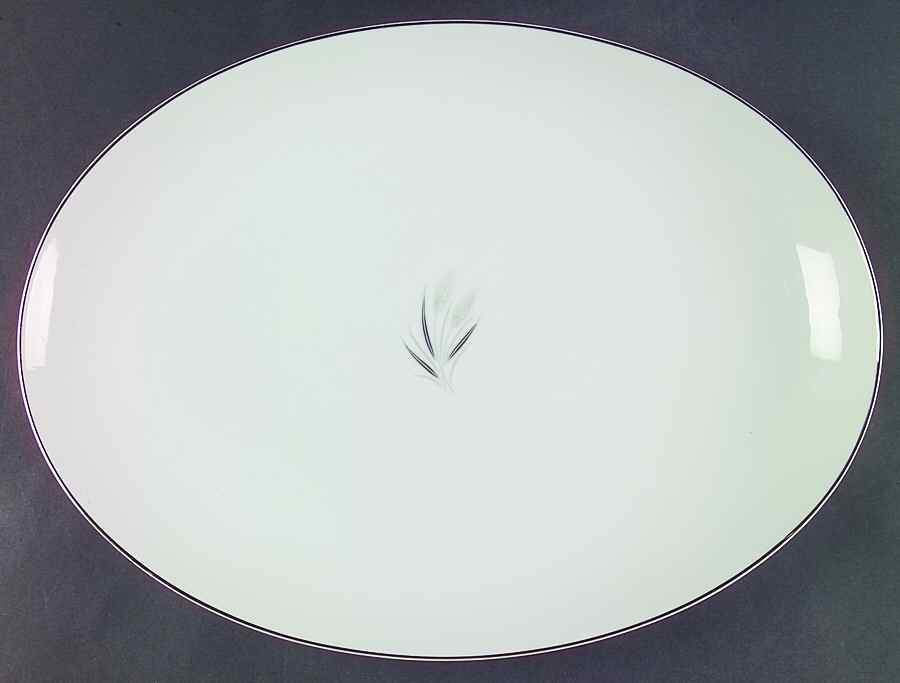 Wheater 16" Oval Serving Platter by Fukagawa-1