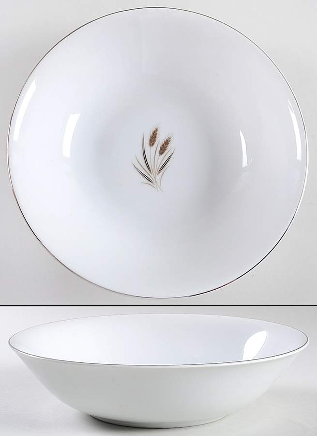 Wheater 9" Round Vegetable Bowl by Fukagawa-1