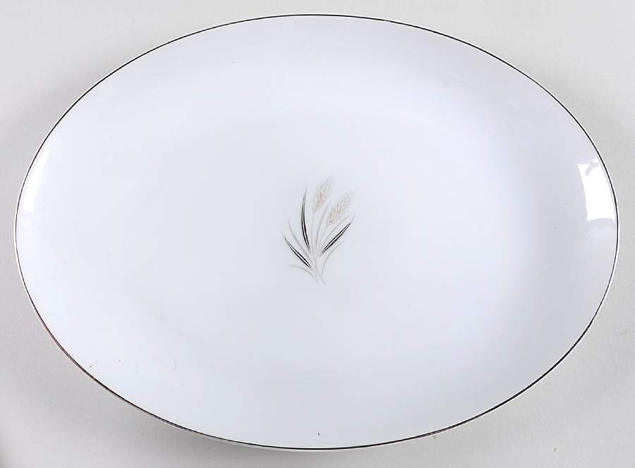 Wheater 12" Oval Serving Platter by Fukagawa-1