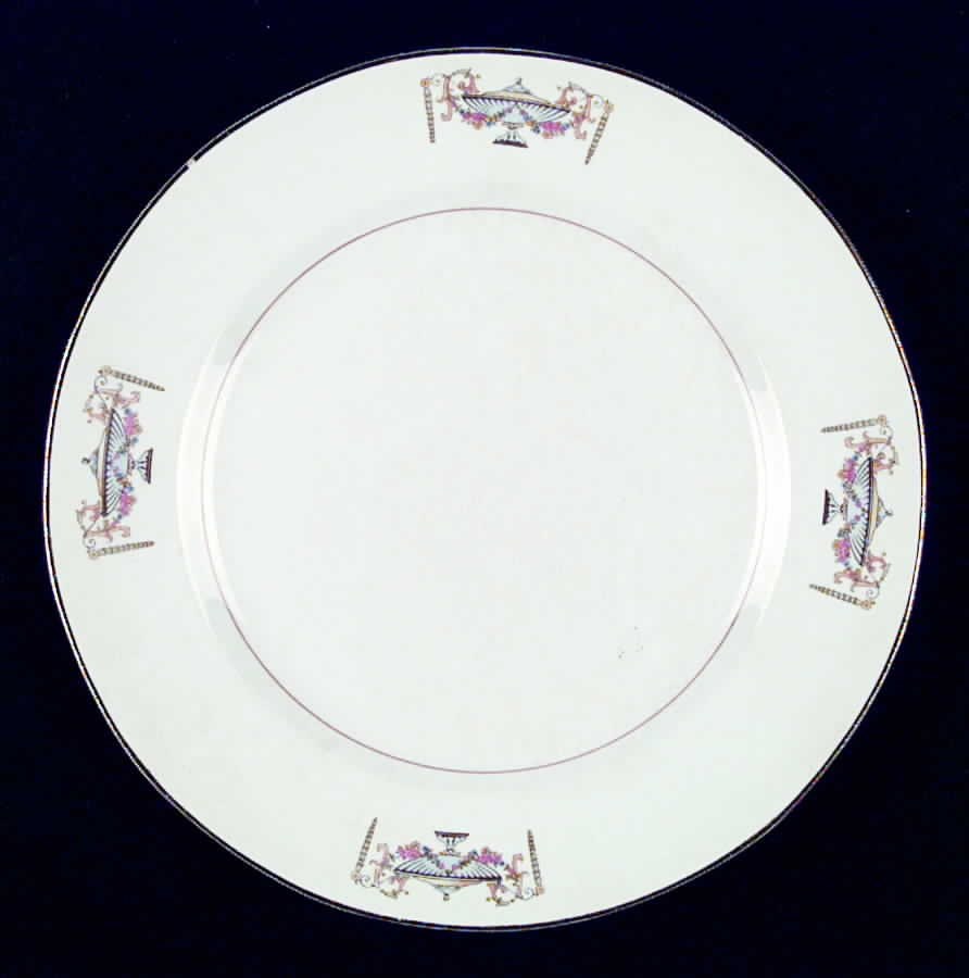 FC6 Luncheon Plate by FC Co - French China-1