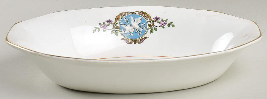 FC7 9" Oval Vegetable Bowl by FC Co - French China-1