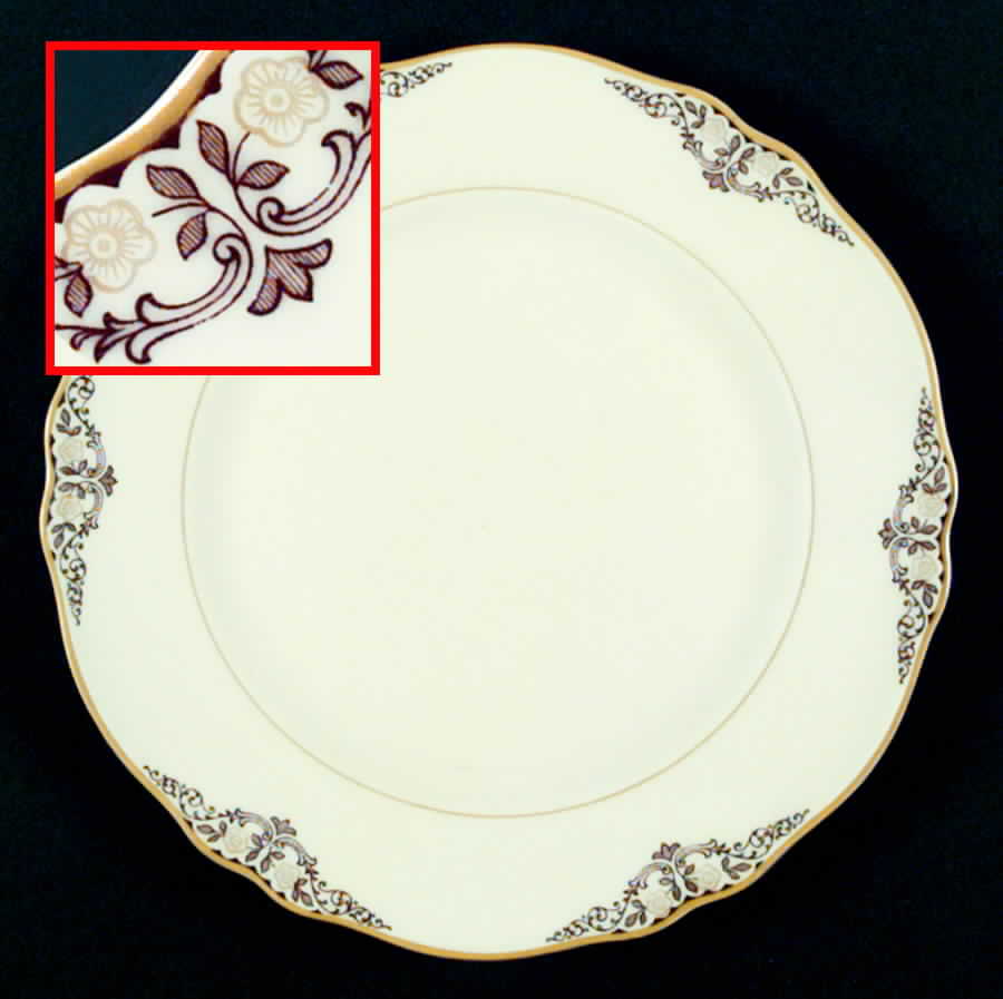 FR112 Salad Plate by Franconia-Krautheim & Adelburg-1