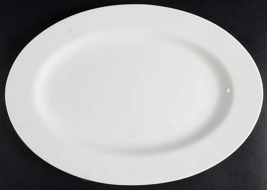 FUK18 14" Oval Serving Platter by Fukagawa-1