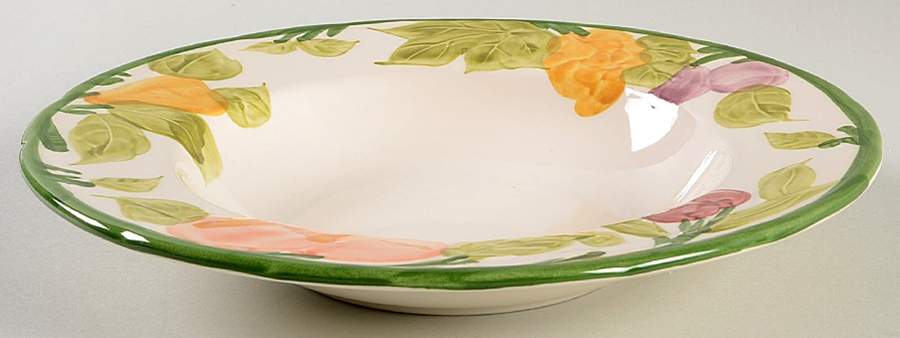 Fresh Fruit Large Rim Soup Bowl by Franciscan-1