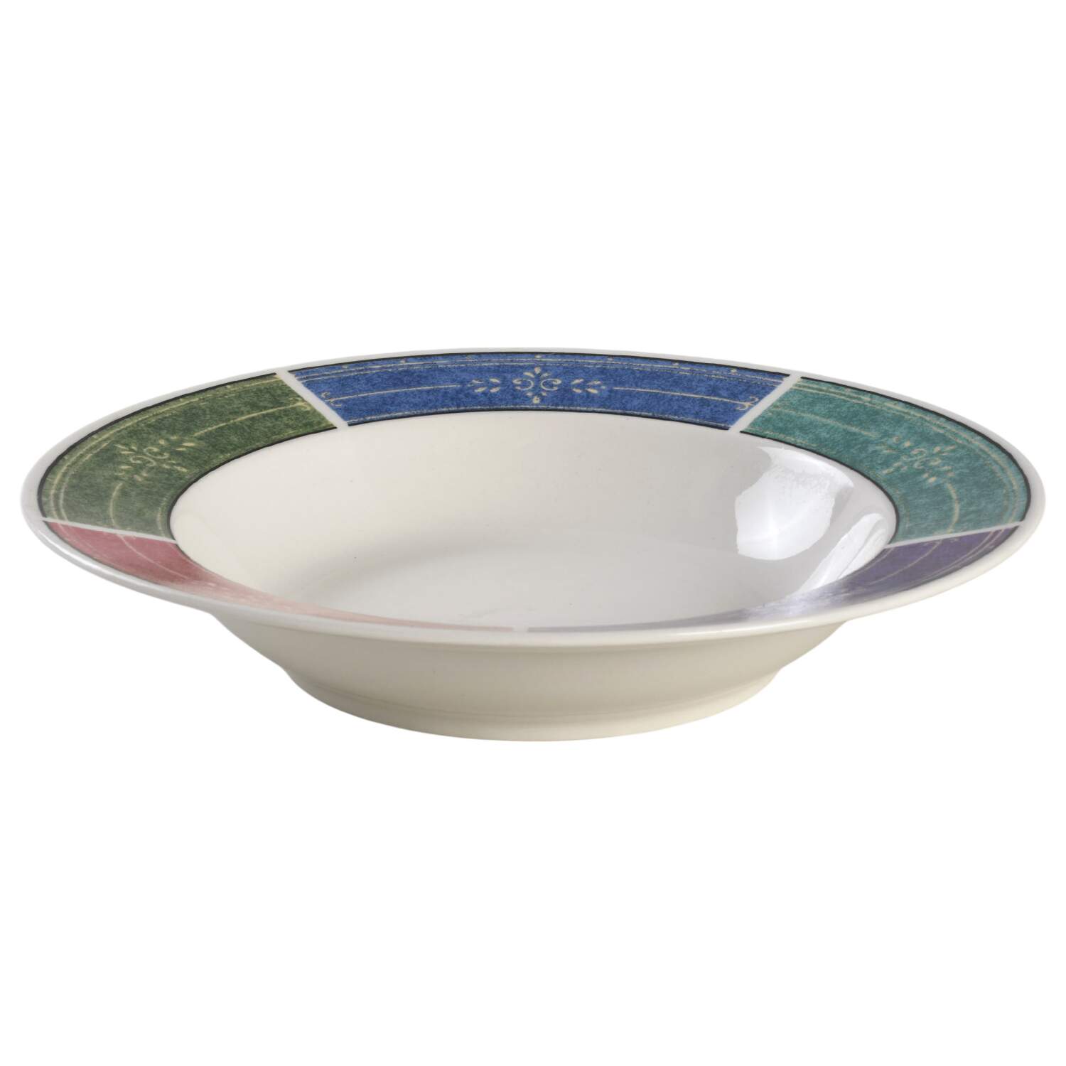 Jasmine Rim Soup Bowl by Fine China of China-1