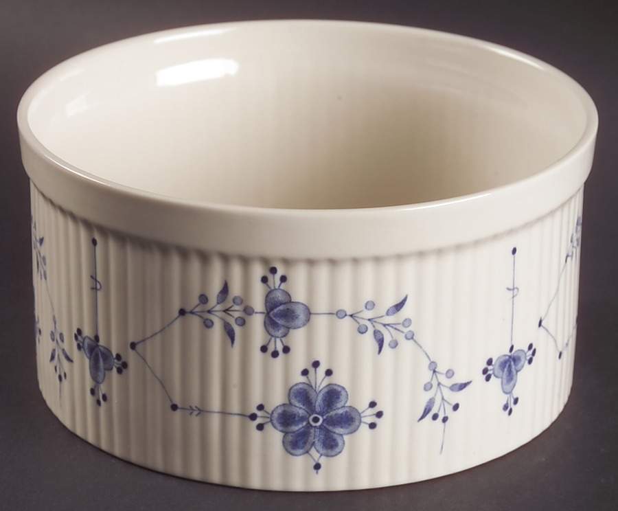 Denmark Blue 6" Souffle by Franciscan-1