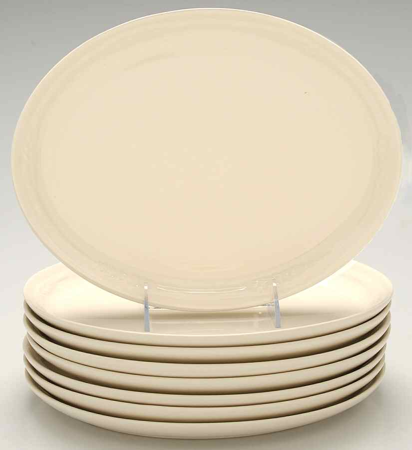 Harvest Home Set of 8 11" Oval Steak Plate by Franciscan-1