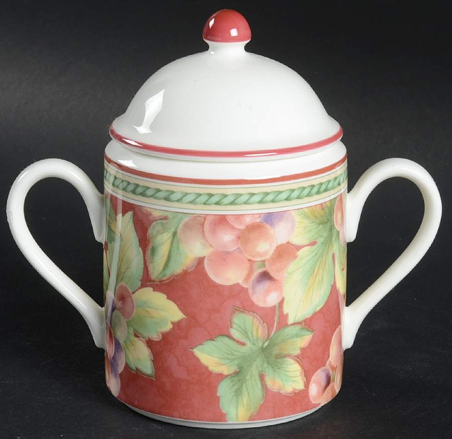 Sonoma Sugar Bowl & Lid by Fitz and Floyd-1