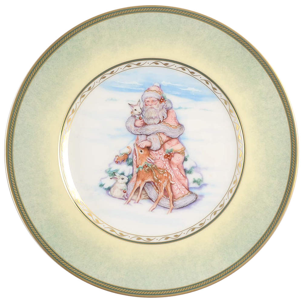 Winter Holiday Salad Plate by Fitz and Floyd-1