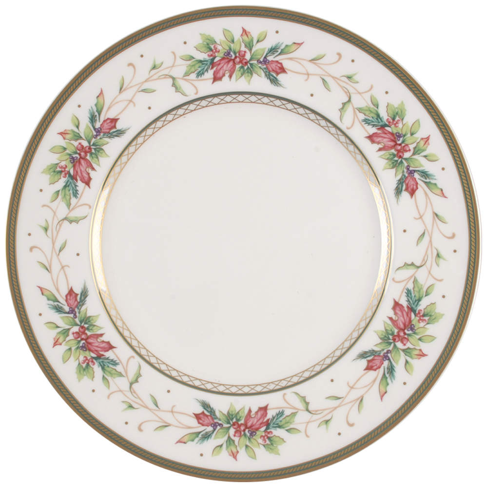 Winter Holiday Dinner Plate by Fitz and Floyd-1