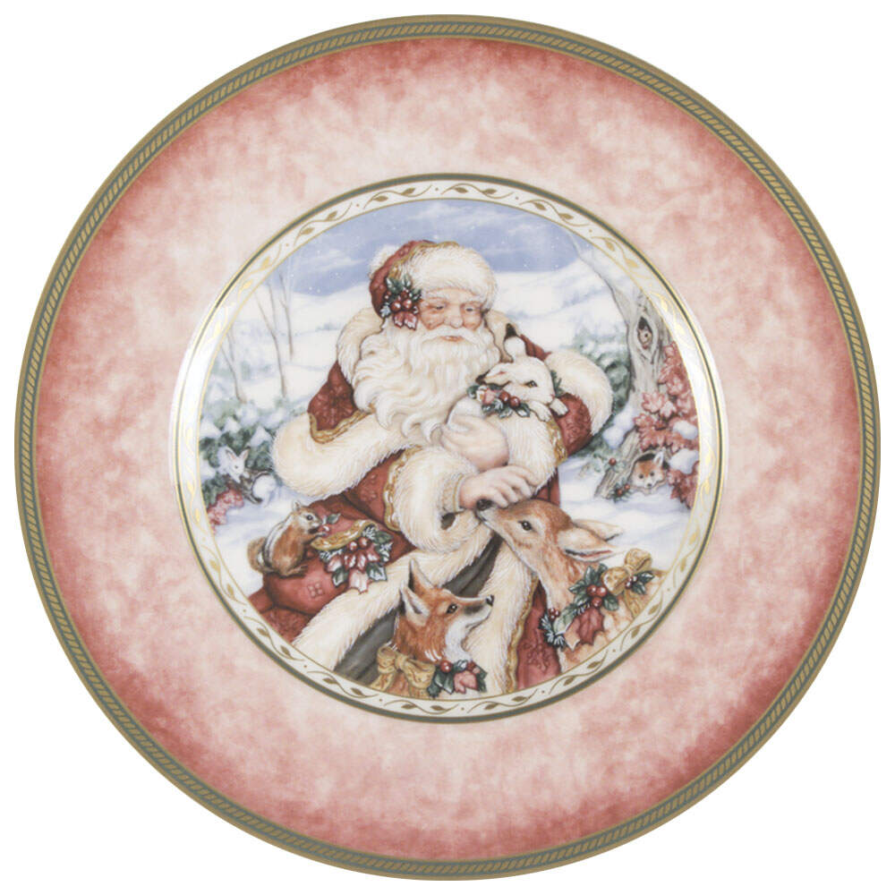 Winter Holiday Salad Plate by Fitz and Floyd-1