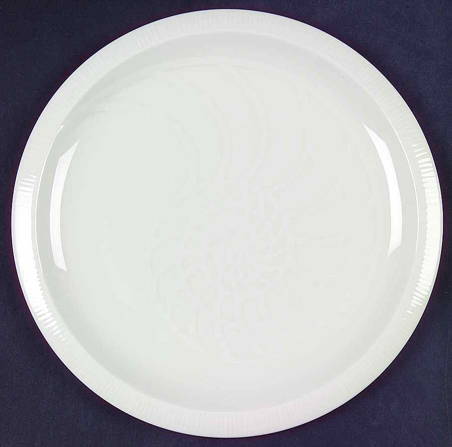Sea Sculptures White Luncheon Plate by Franciscan-1