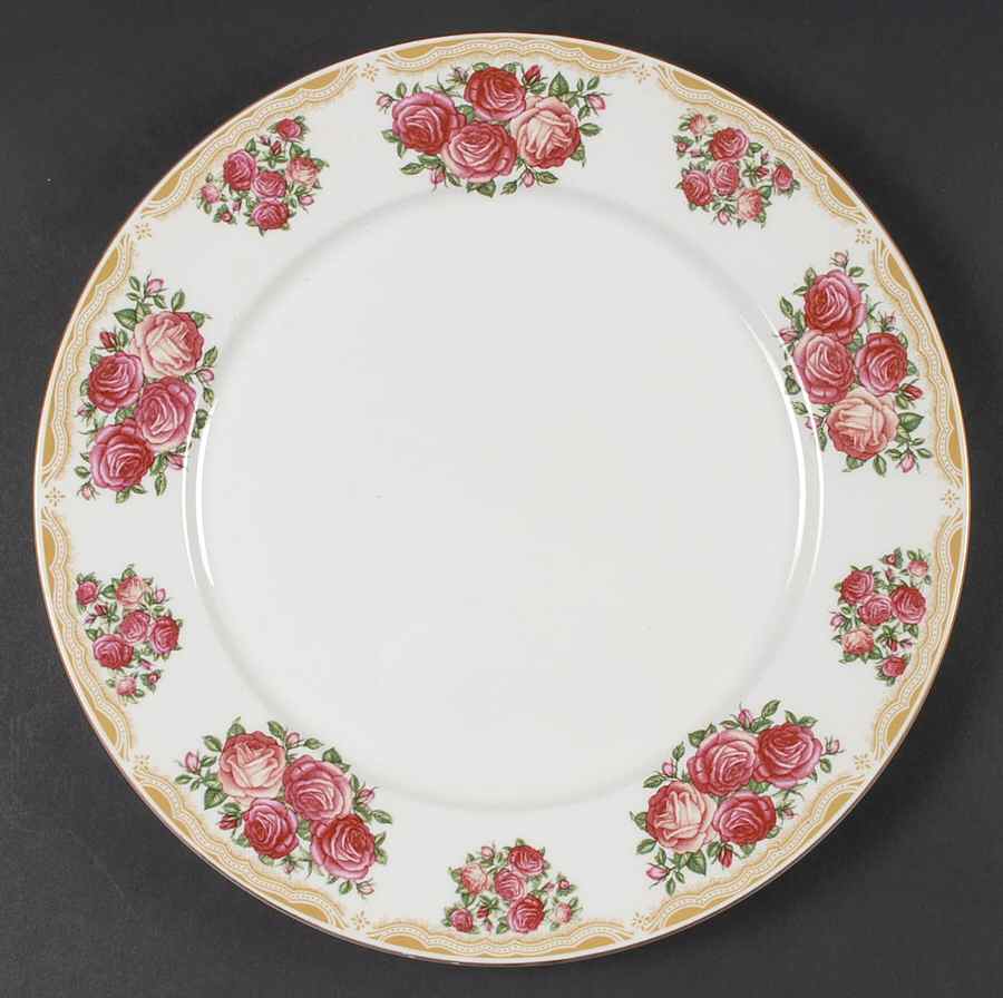 Sydney Roses 12" Chop Plate (Round Platter) by Farberware-1
