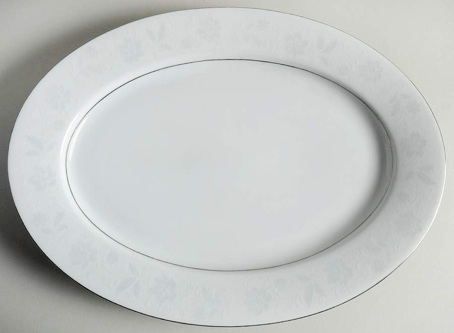 FCC145 14" Oval Serving Platter by Fine China of China-1