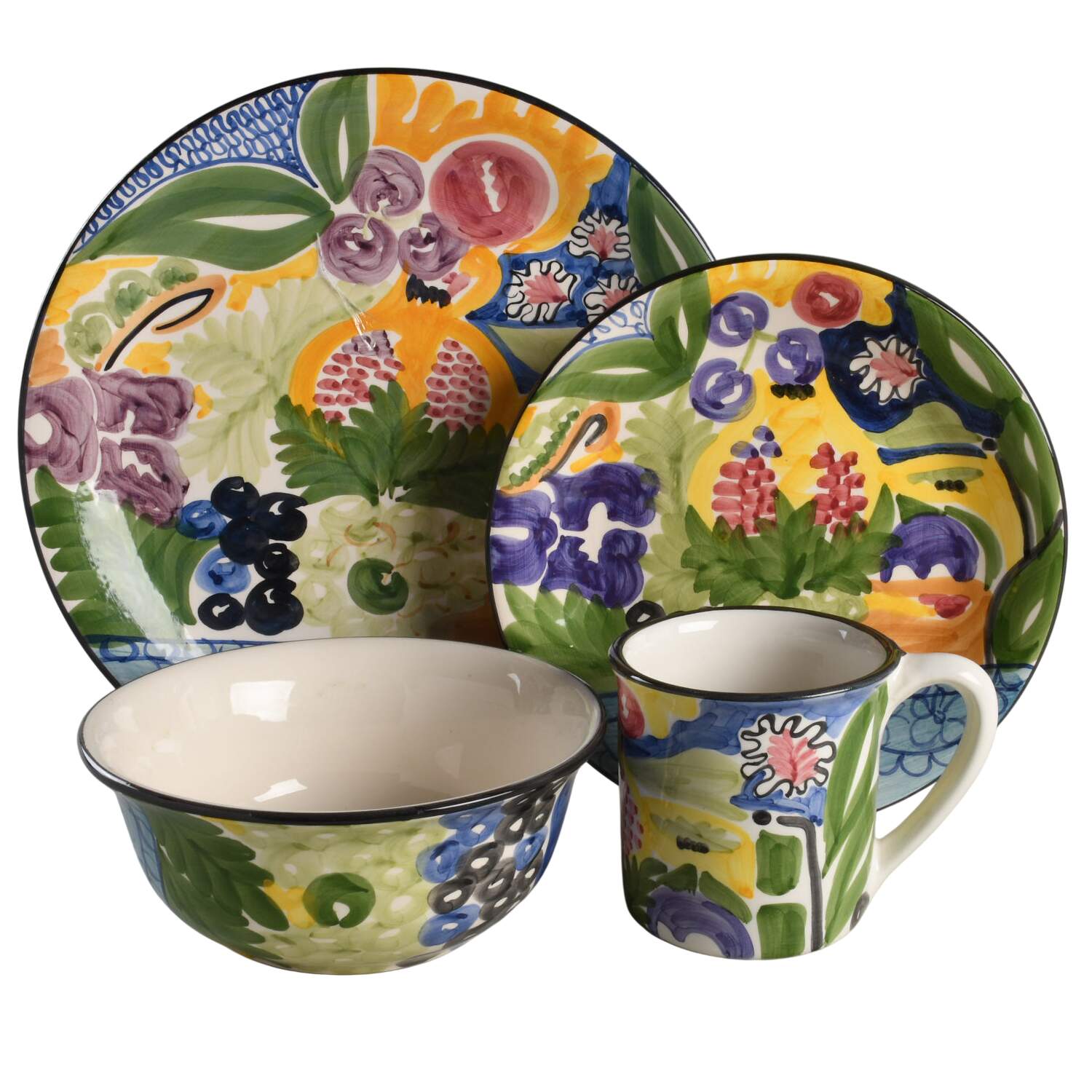 Martinique 4 Piece Place Setting by Favanol (Portugal)-1