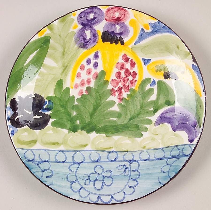 Martinique Bread & Butter Plate/Cup Saucer by Favanol (Portugal)-1