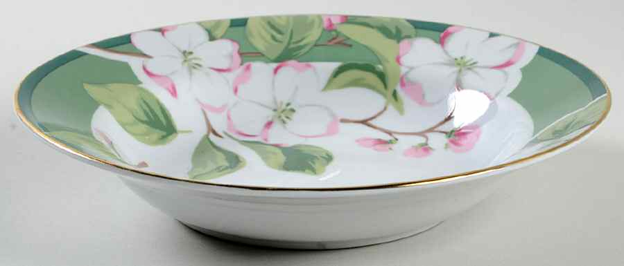 Apple Blossom Rim Soup Bowl by Fairfield-1