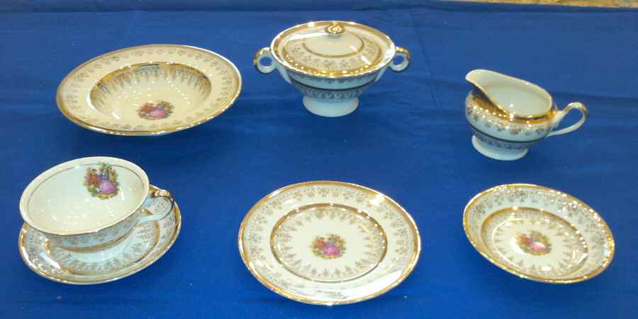 FME7 Sugar Bowl & Lid by FA Mehlem-1