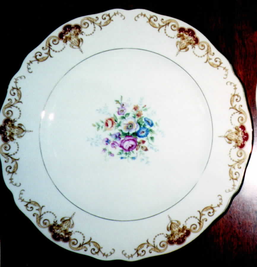 FR123 Dinner Plate by Franconia-Krautheim & Adelburg-1