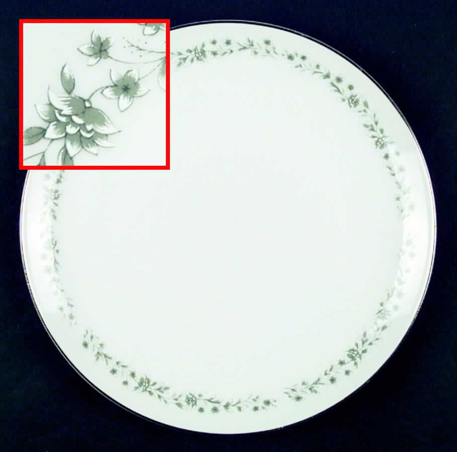 Sonnet Luncheon Plate by Fine China of Japan-1