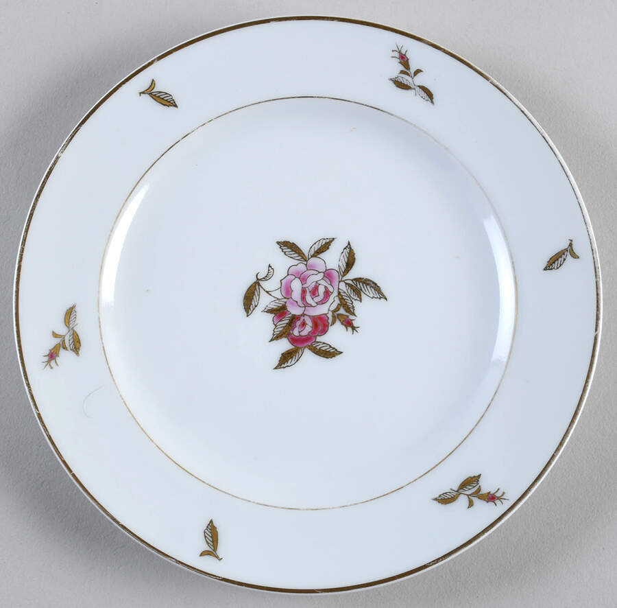 538 Salad Plate by Fukagawa-1