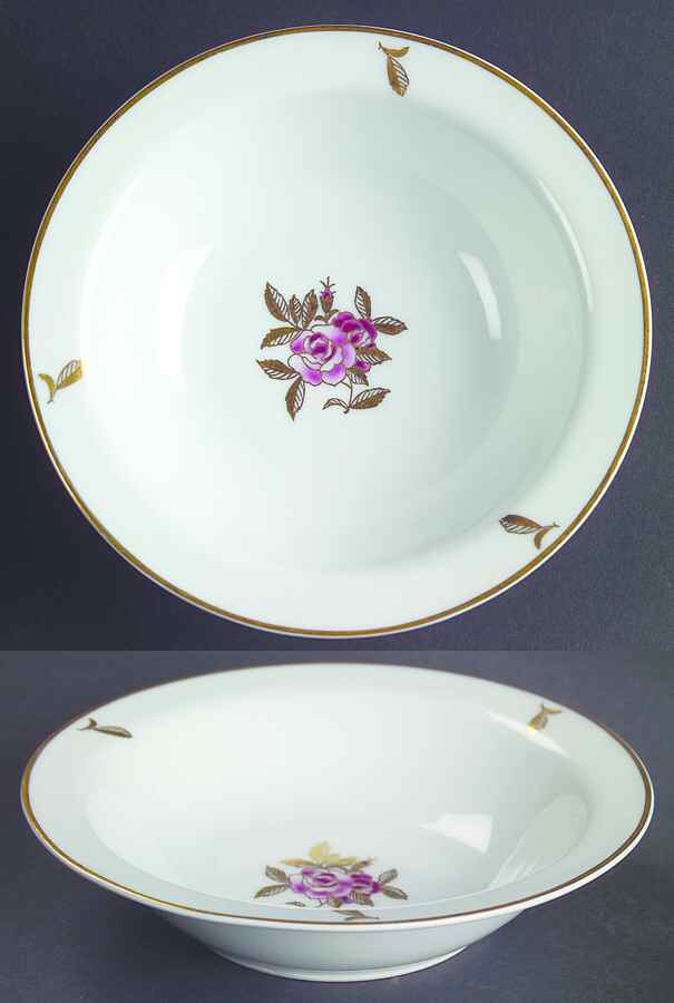 538 Rim Fruit/Dessert (Sauce) Bowl by Fukagawa-1