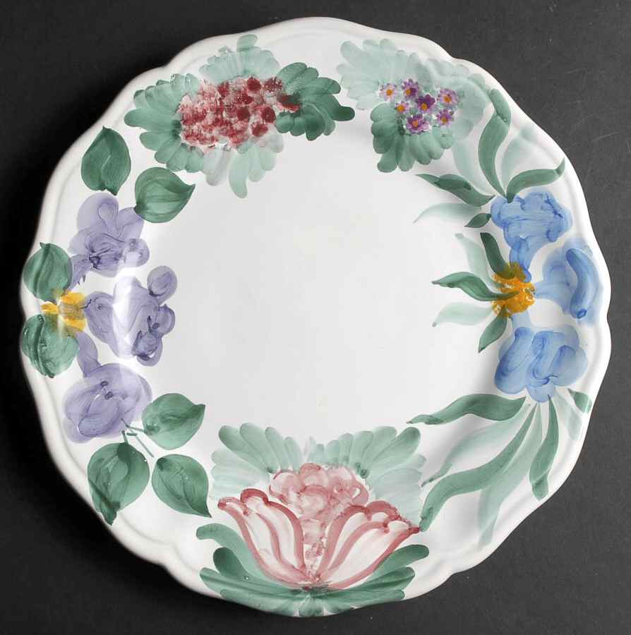 Flora Dinner Plate by Fortebraccio-1