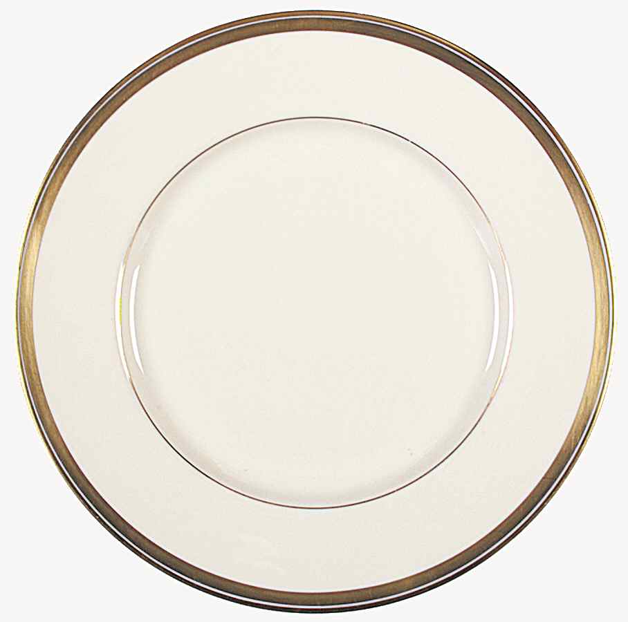 Gold Band (301 Redondo Rim) Dinner Plate by Franciscan-1