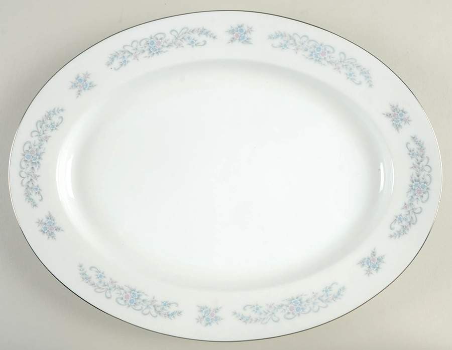 FST1 13" Oval Serving Platter by First China (Japan)-1