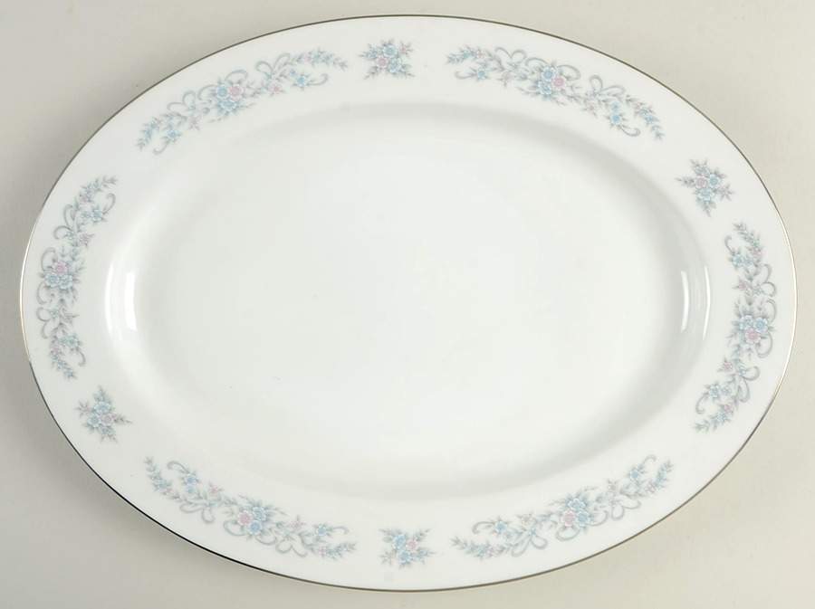 FST1 12" Oval Serving Platter by First China (Japan)-1