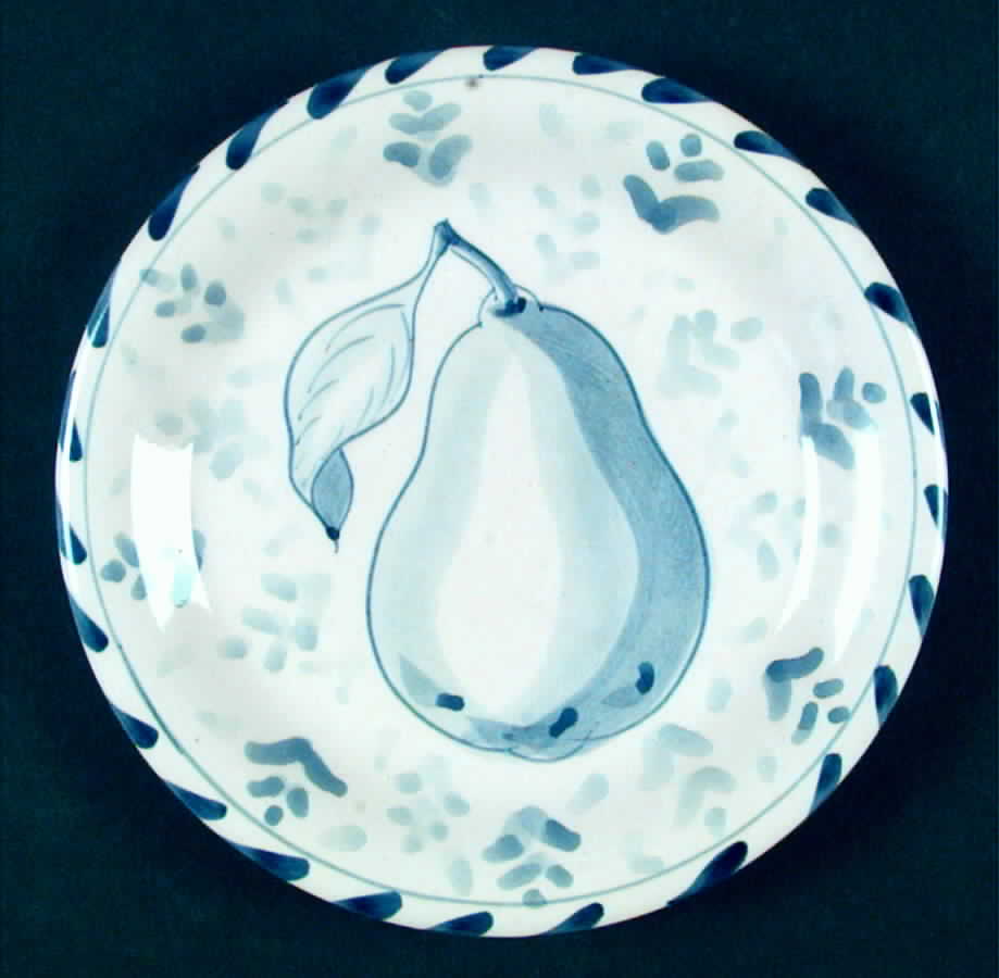 Pear Dinner Plate by Dovis Designs-1