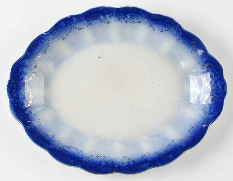 FC17 12" Oval Serving Platter by FC Co - French China-1