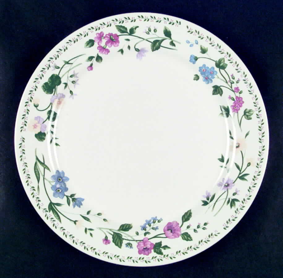English Garden (4241, Cream Background) Dinner Plate by Farberware-1