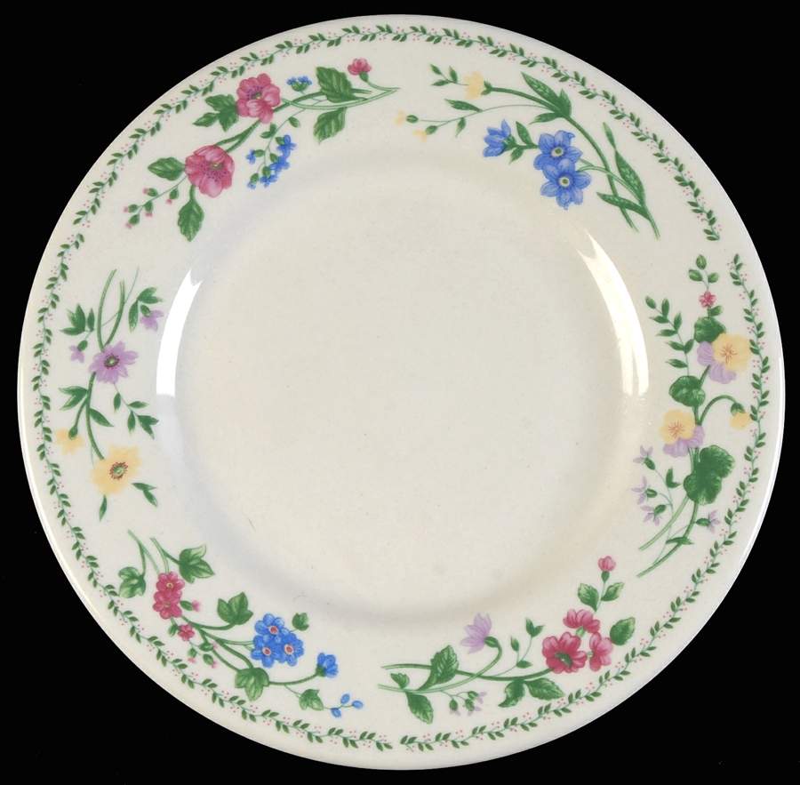 English Garden (4241, Cream Background) Saucer by Farberware-1