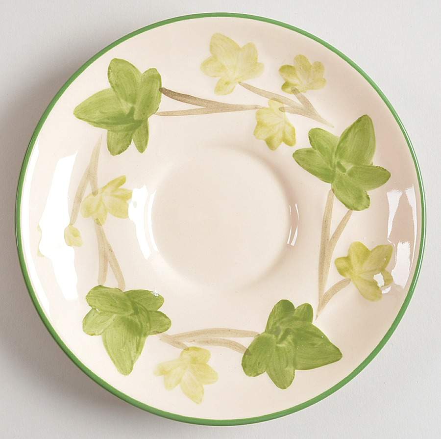 Ivy II (England) Saucer by Franciscan-1