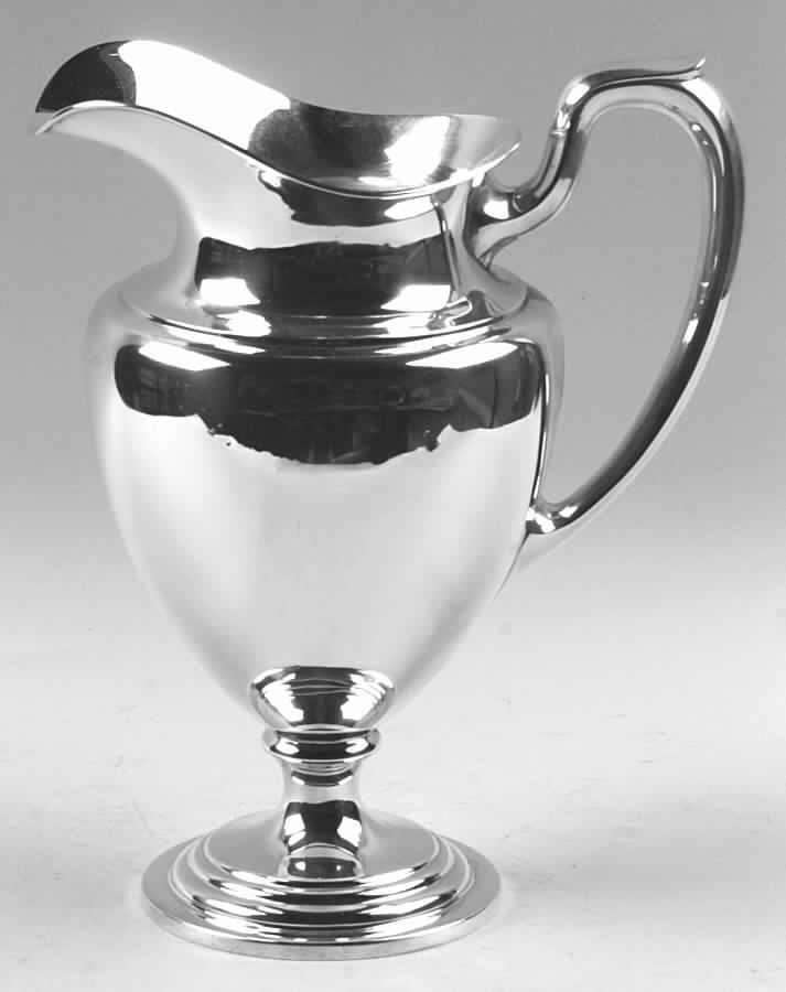 Sterling Hollowware Footed Pitcher by Frank Smith-1