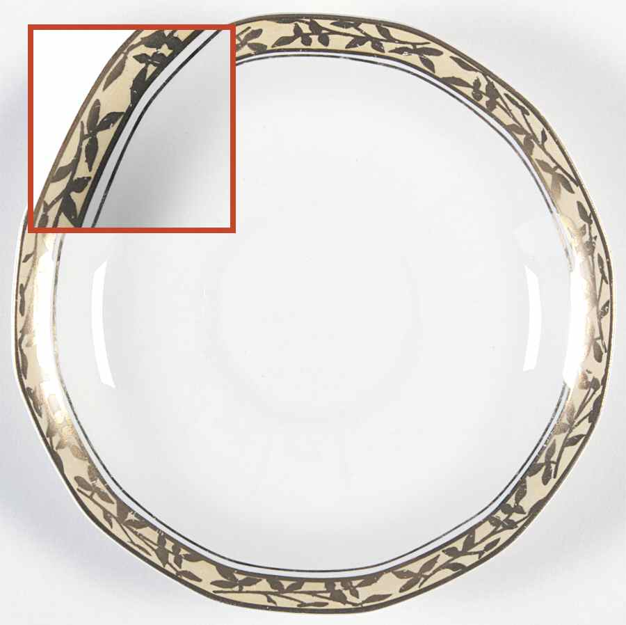 FC18 Saucer by FC Co - French China-1