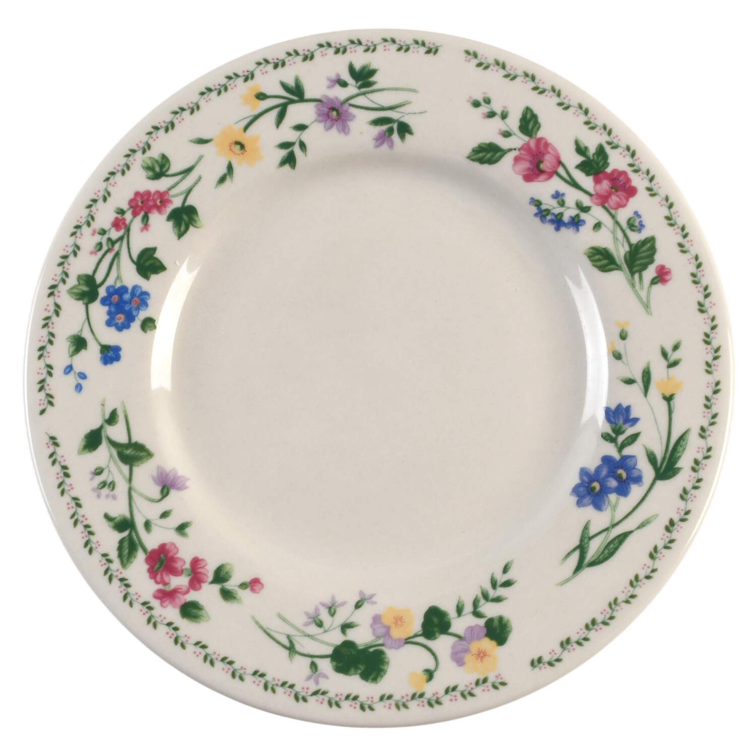 English Garden (4241, White Background) Saucer by Farberware-1