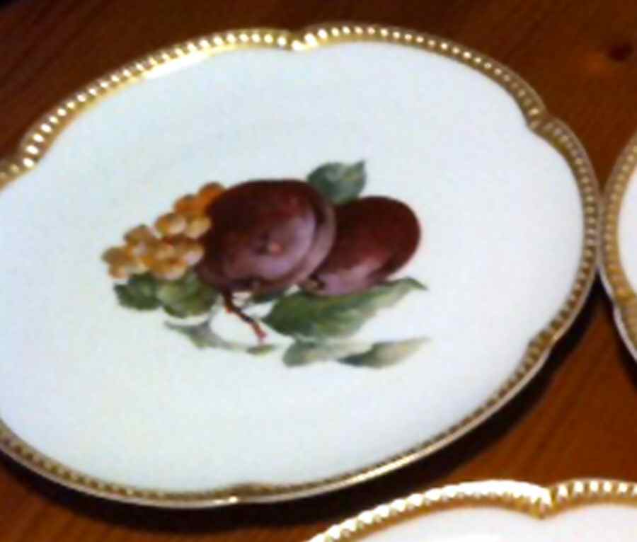 FR133 Dessert/Pie Plate by Franconia-Krautheim & Adelburg-1