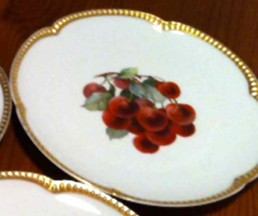 FR133 Dessert/Pie Plate by Franconia-Krautheim & Adelburg-1