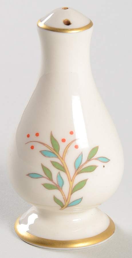 Fremont (Gold Trim) Pepper Shaker by Franciscan-1