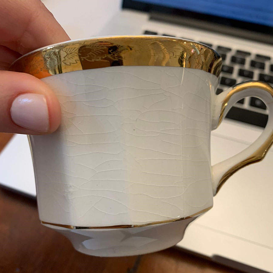 FC33 Flat Cup by FC Co - French China-1