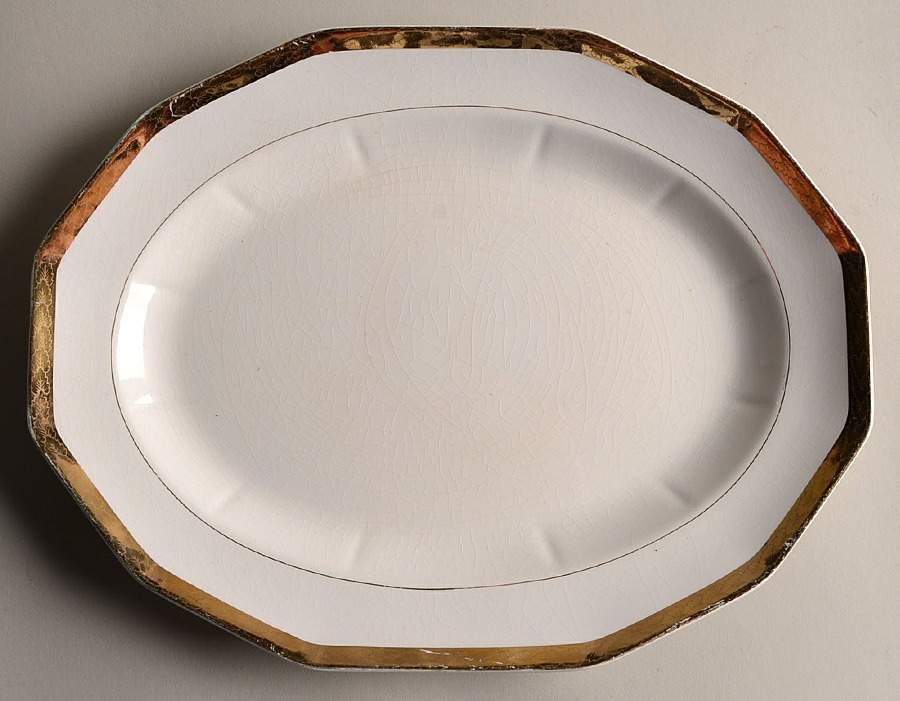 FC33 11" Oval Serving Platter by FC Co - French China-1