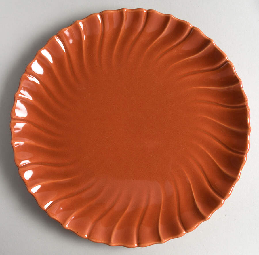 Coronado Copper (Glossy) 11" Chop Plate (Round Platter) by Franciscan-1
