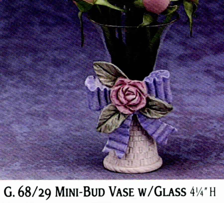 Bunny Hollow 4" Bud Vase by Fitz and Floyd-1