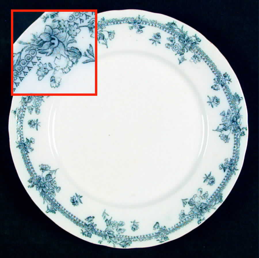 Creswell Dessert/Pie Plate by Furnivals-1