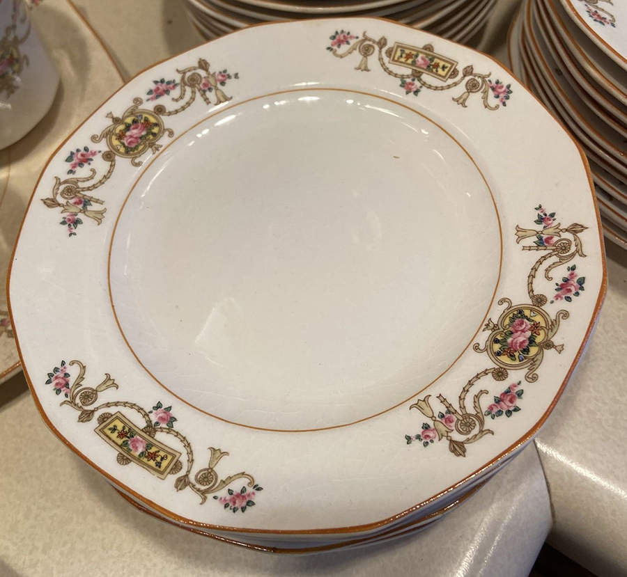 FHI1 Bread & Butter Plate by French Belclair-1