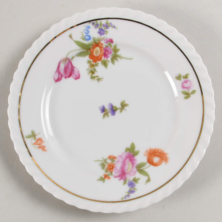 Meissen (Scalloped) Bread & Butter Plate by Franconia-Krautheim & Adelburg-1