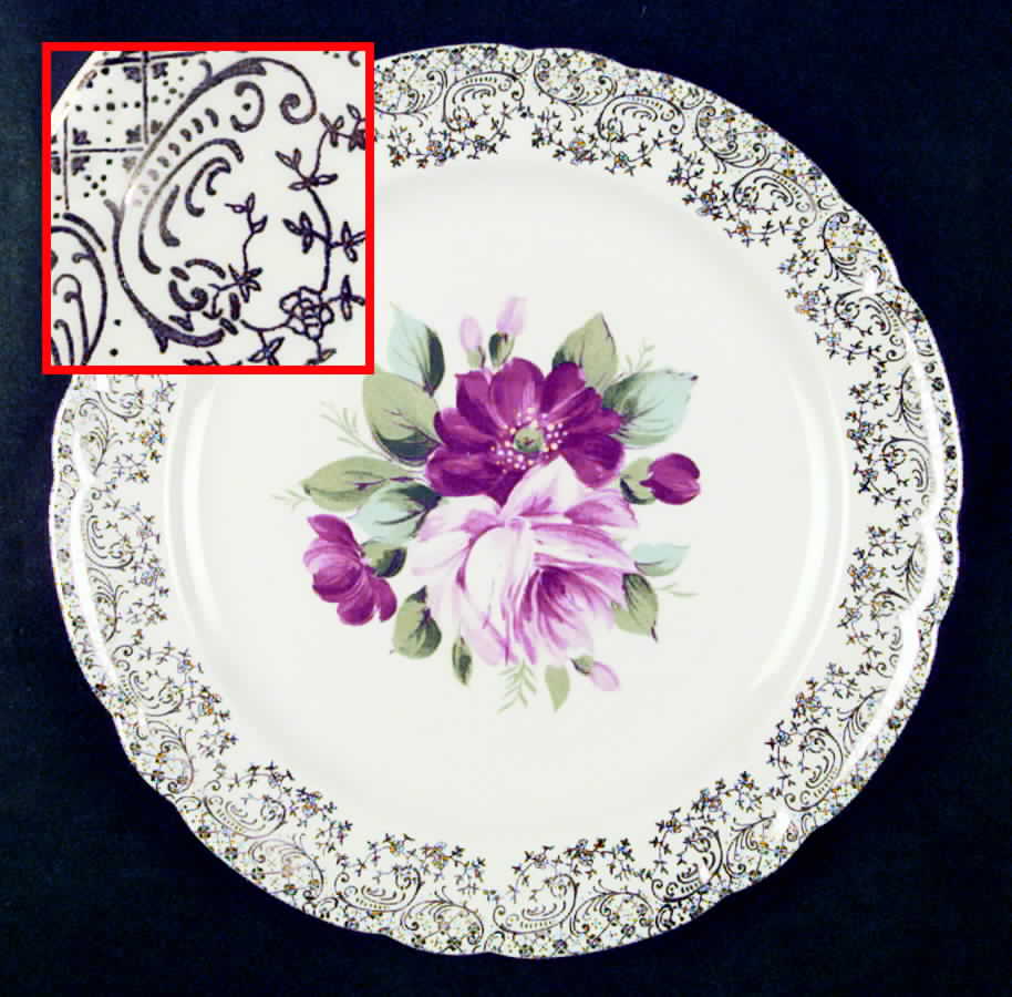 Aristocrat (Scalloped Edge, Smooth Rim) Dinner Plate by Fairbanks Ward-1
